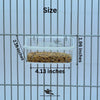 Feeding Pot with Grid – Premium Transparent Feeder for Small Birds