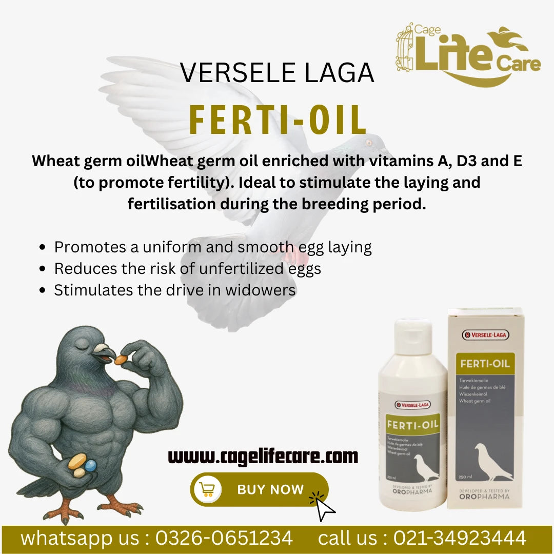 Ferti Oil - Designed to Enhance Fertility in Birds