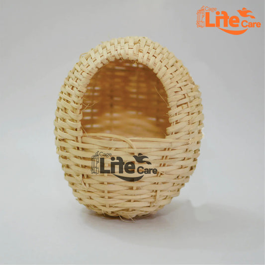 Finch Bamboo Nest – Natural Nesting Solution for Healthy Breeding