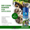 Fluff n Buff Dry Clean Powder for Cats & Dogs – Waterless Grooming 225g
