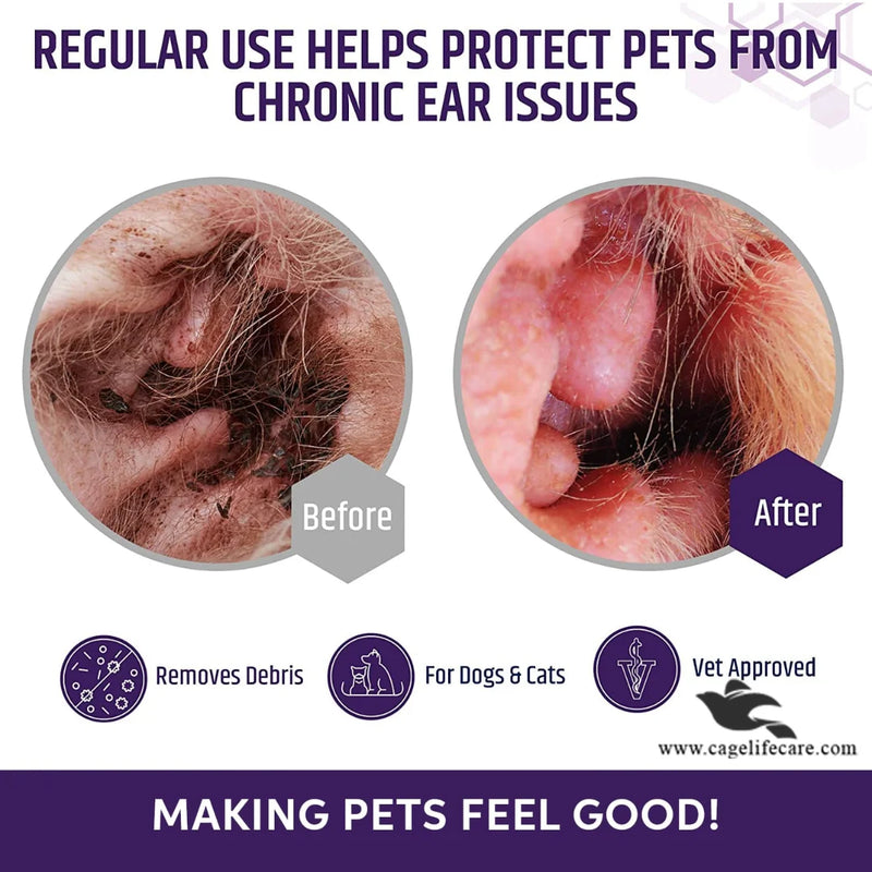 Fluff n Buff Ear Cleaner for Cats & Dogs – 100 ml