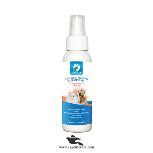 Fluff n Buff Tear Stain Remover For Cats & Dogs – 120 ml