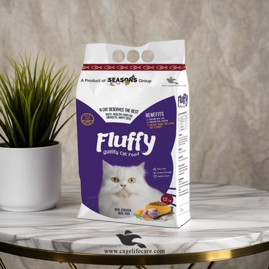 Fluffy Adult Cat Food 1.2 KG – Fish & Chicken