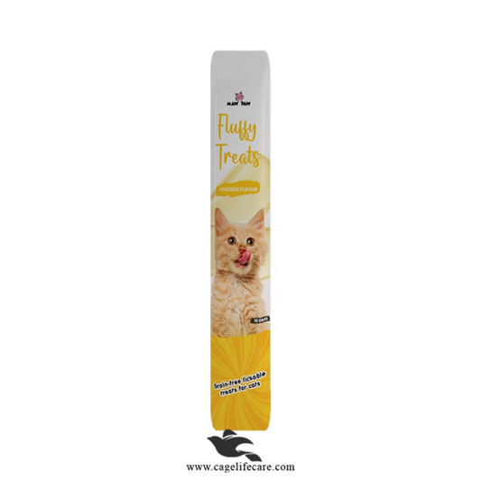 Fluffy Creamy Lickable Cat Treat – Chicken (Grain-Free, 75g)