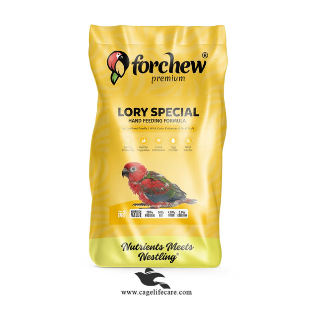Forchew Lory Special Nectar – Hand Feeding Formula for Lories & Lorike ...