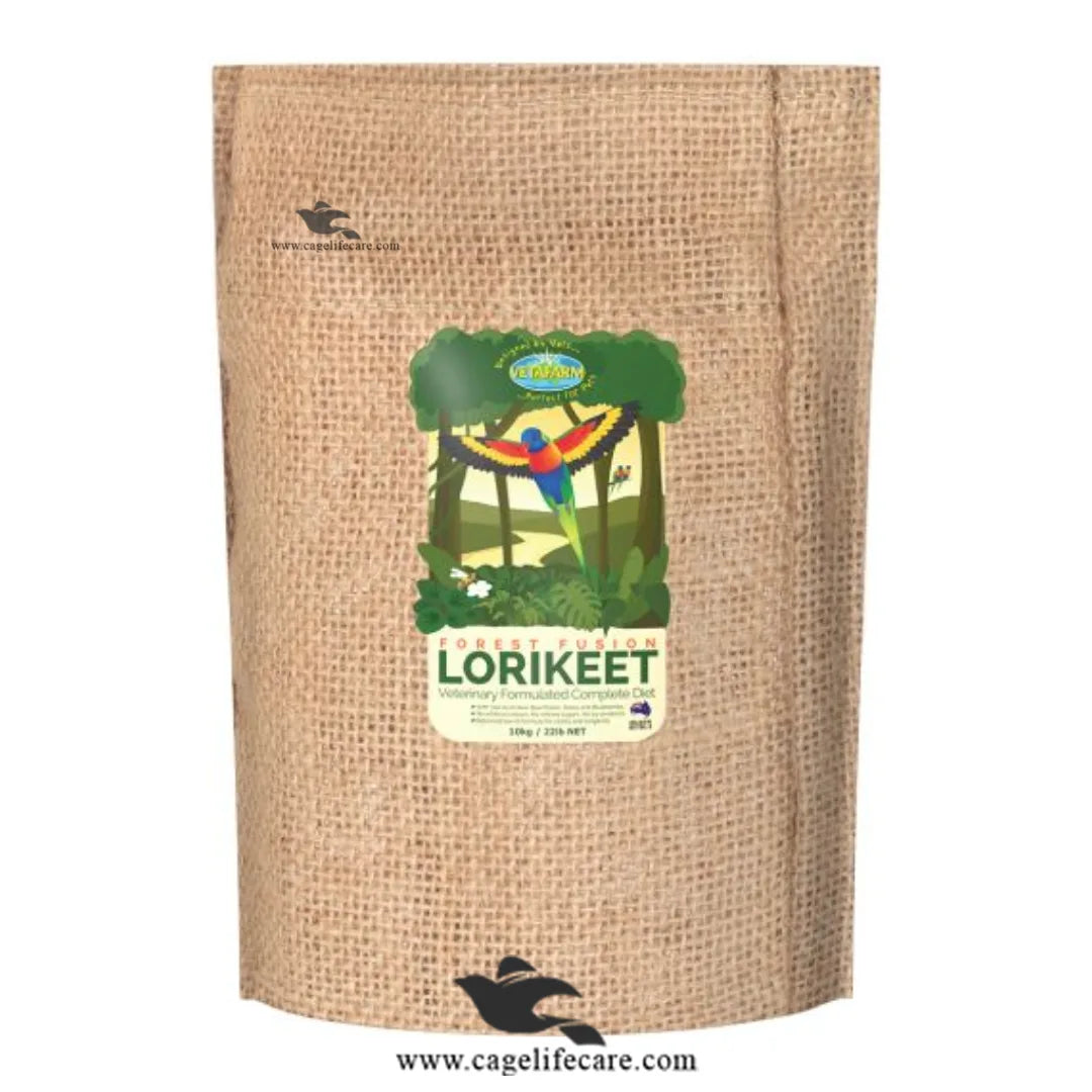 Forest Fusion Lorikeet Diet – Premium Bird Food 10Kg bag and Loose Packings 