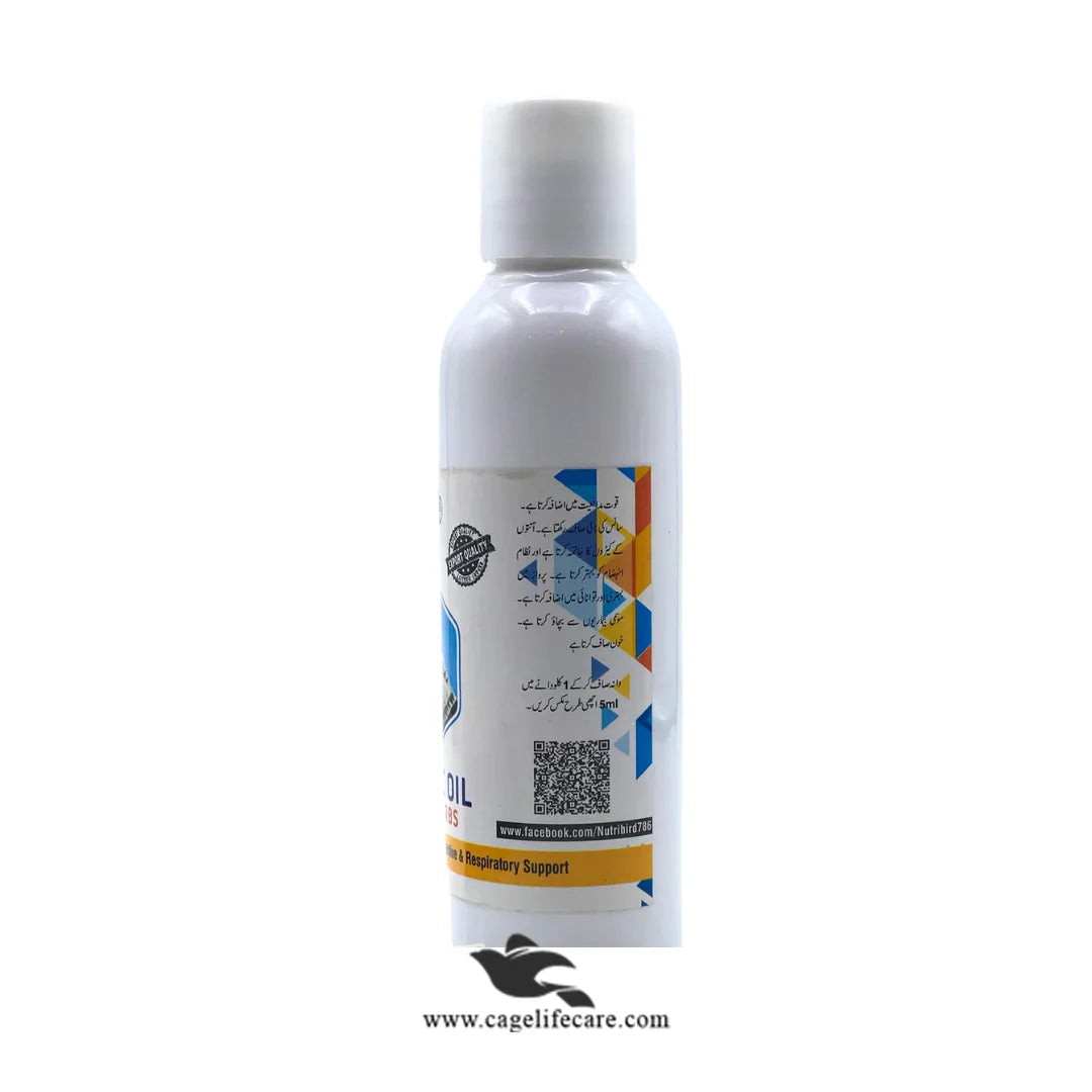 Natural bird health oil for pigeons parrots budgies