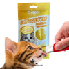 Gino Creamy Lickable Treats for Cats – Chicken, Tuna & Salmon (15g Stick)
