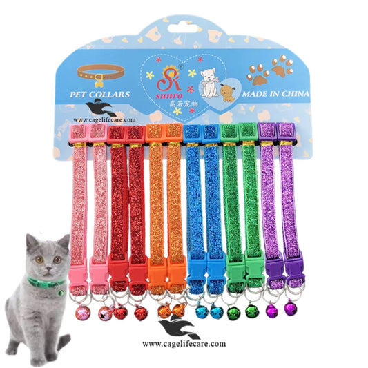 Glitter Cat Collar – Stylish, Adjustable & Comfortable for Cats