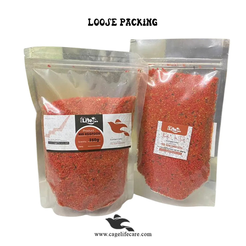 Gold Patee Canaries & Finches Red Eggfood (ORLUX) – Vibrant Plumage & Optimal Health