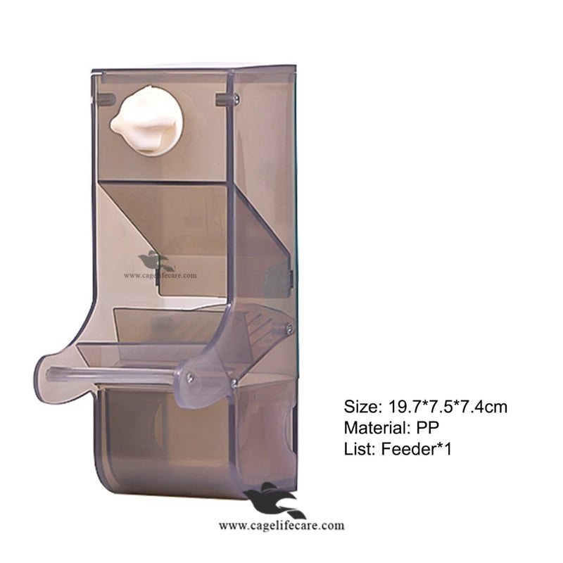 Gravity Auto Birds Feeder – No Mess Seed Hopper Automatic