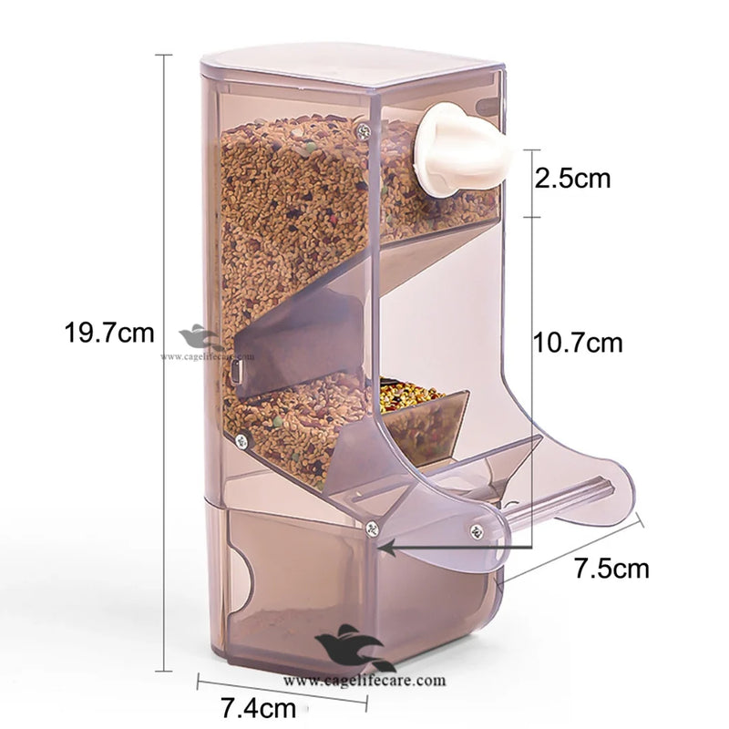 Gravity Auto Birds Feeder – No Mess Seed Hopper Automatic