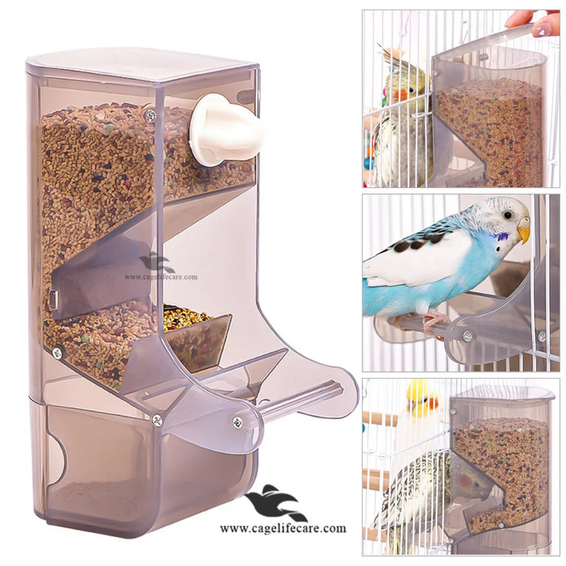 Gravity Auto Birds Feeder – No Mess Seed Hopper Automatic