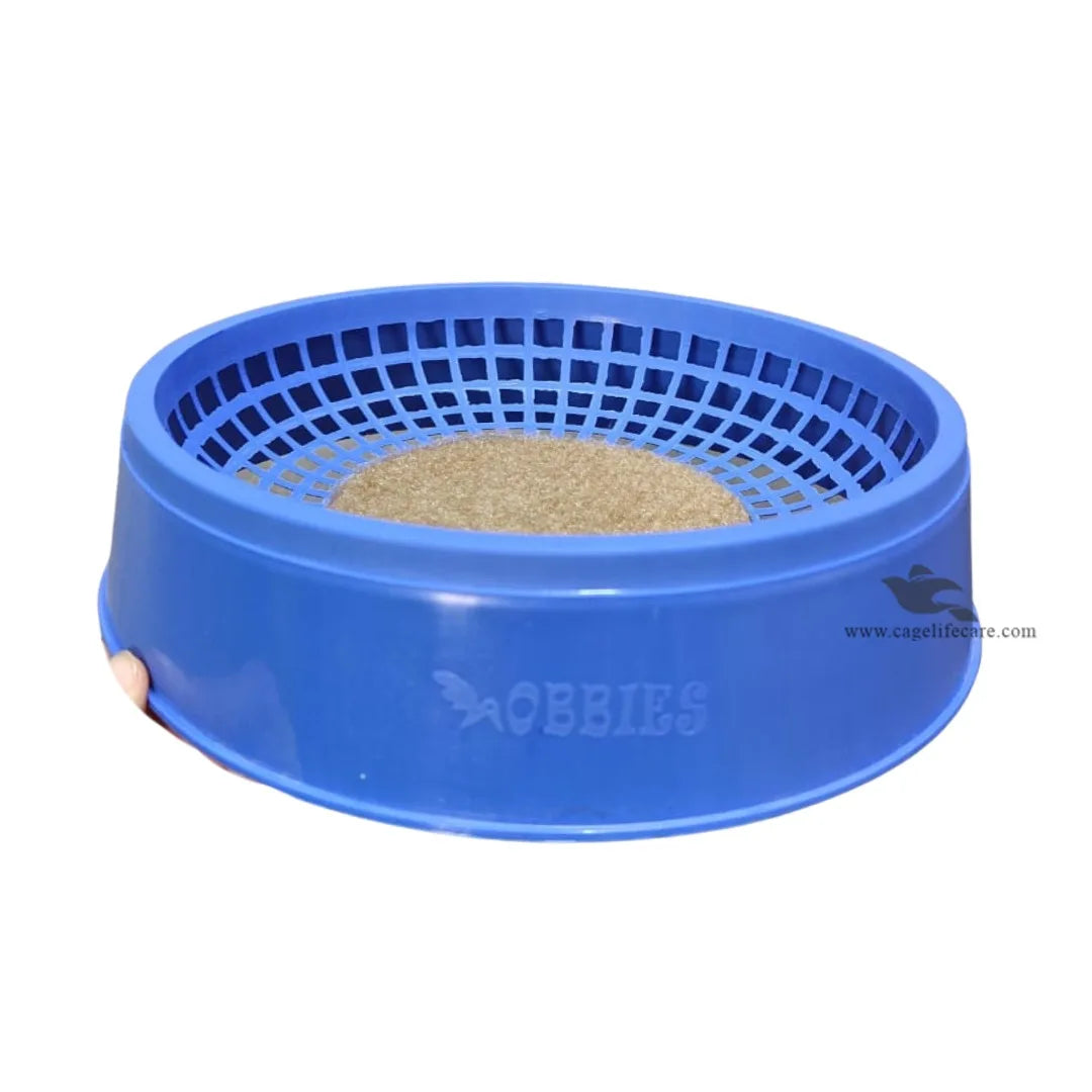 Grill Large Nest Bowl - for Pigeons Blue