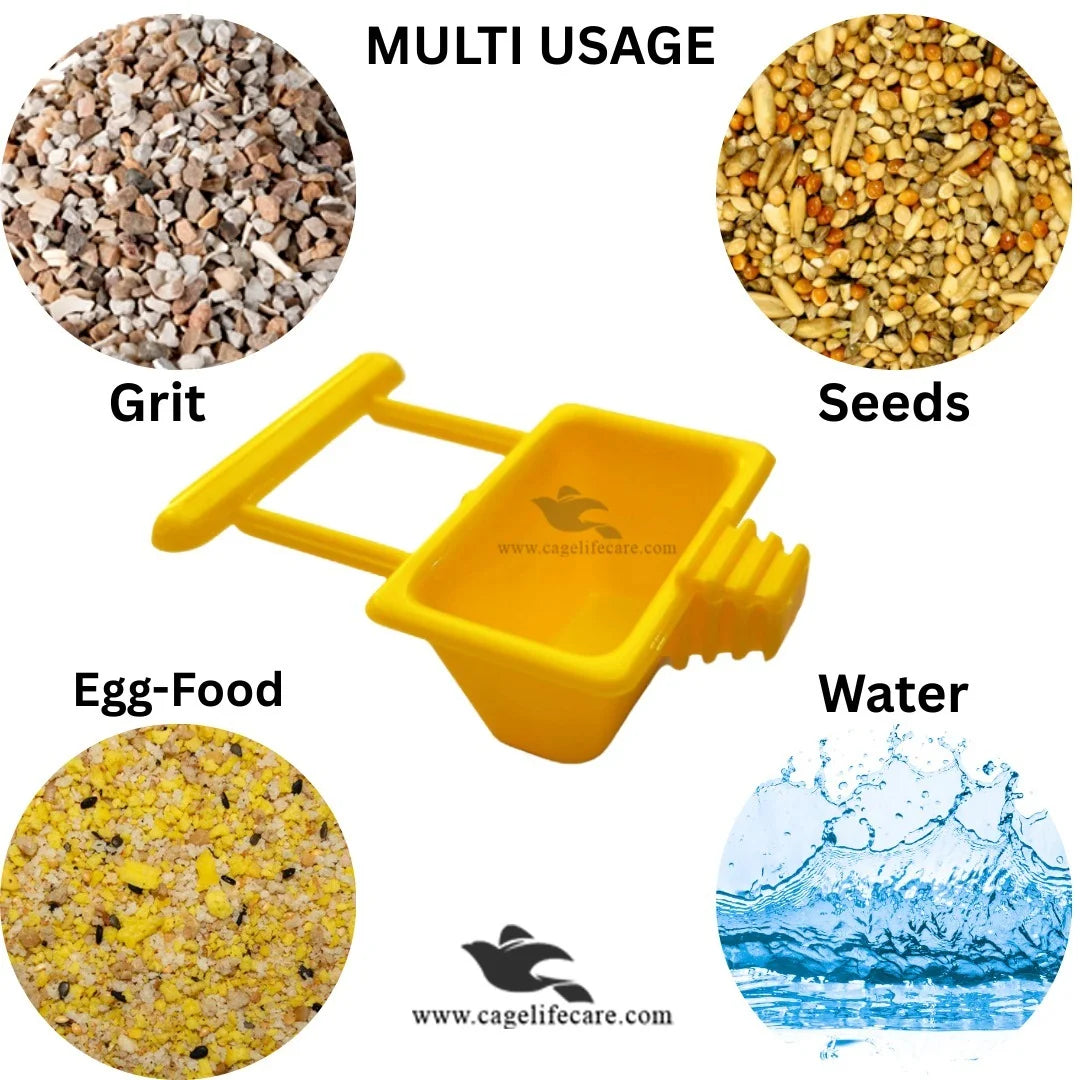 Gritter Pot - Feeder for Finches, Canaries & Small Birds