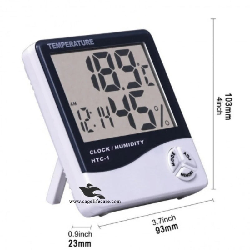 HTC-1 Digital Thermometer & Hygrometer - Climate Monitor