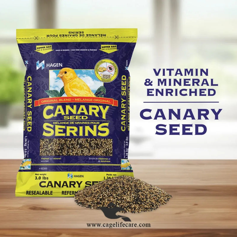 Hagen Canary Seed Mix – Vitamin & Mineral Enriched Premium Blend