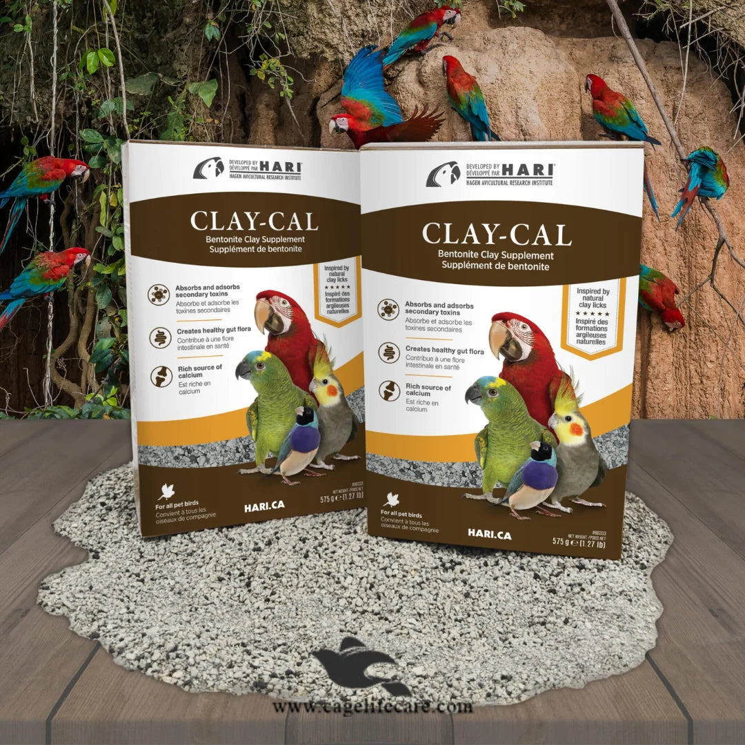 Hagen Clay Cal – Calcium Enriched Clay Supplement for Birds