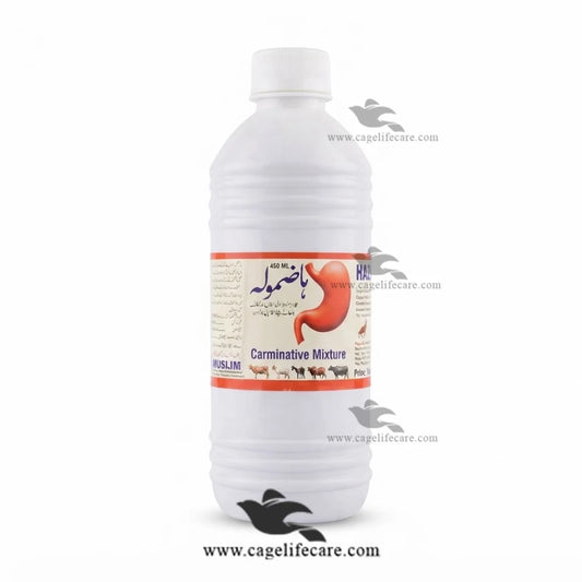 Hamzula Carminative Mixture 450ml for livestock and birds