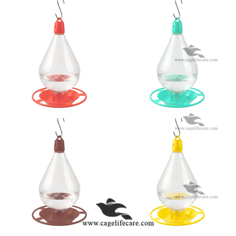 Hanging Bird Water Drinker — Automatic Water Feeder for Aviaries, Wild Birds, Garden and Balcony