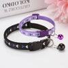 Heart Print Cat Collar with Bell – Adjustable & Stylish for Cats