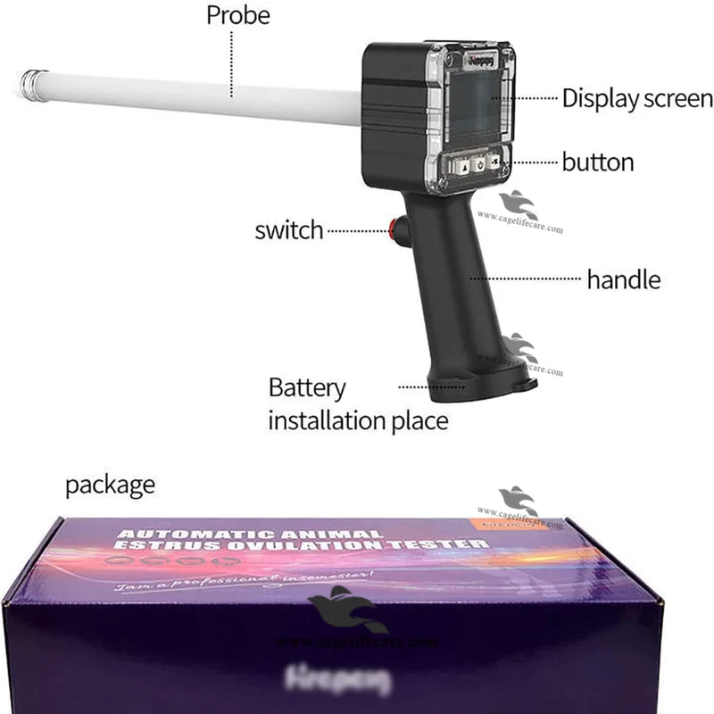 Heat Detector Gun for Cattle & Buffalo – Female Animal Heat Detection Tool