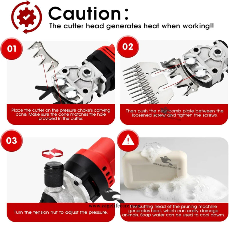 Heavy-Duty Commercial Animals Hair Trimming Machine – Imported