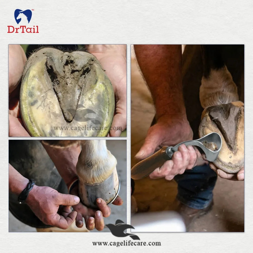 Round-shaped Hoof Knife – Trimming Tool For Livestock and Horses