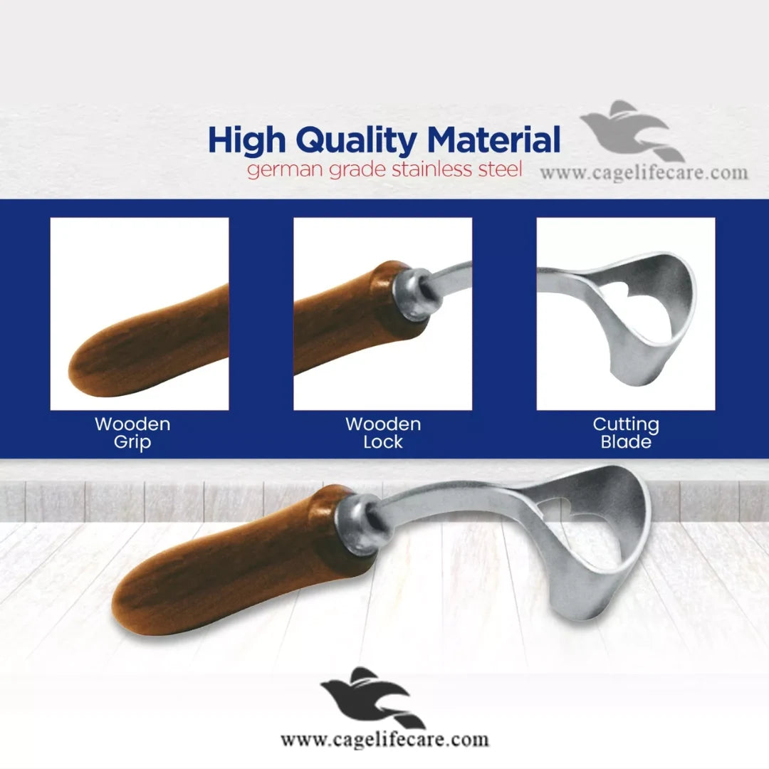 Round-shaped Hoof Knife – Trimming Tool For Livestock and Horses