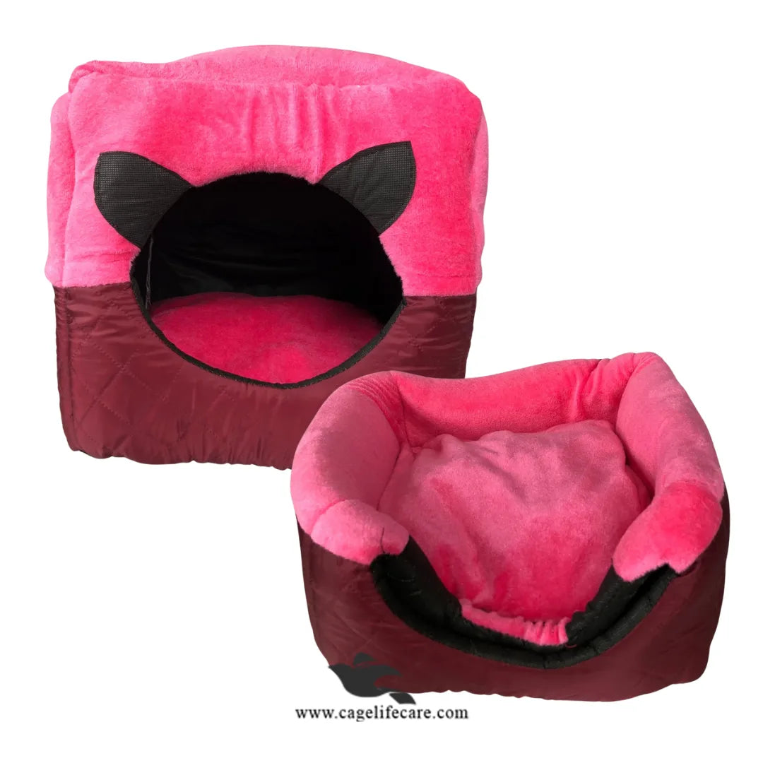 House in a Bed 2-in-1 (House Cum Bed) for Cats & Dogs