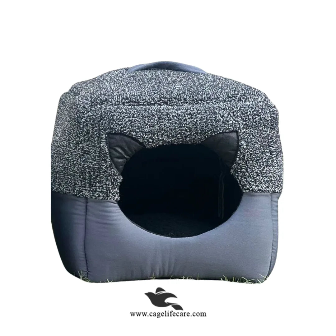 House in a Bed 2-in-1 (House Cum Bed) for Cats & Dogs