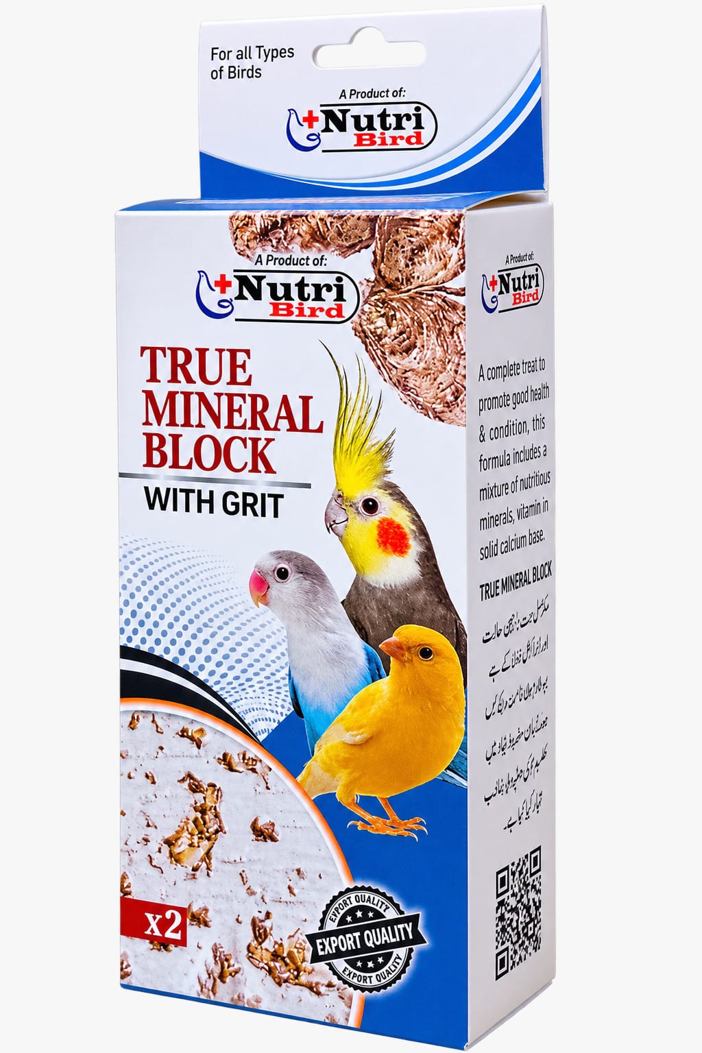 True Mineral Block – Essential Minerals & Grit for All Birds