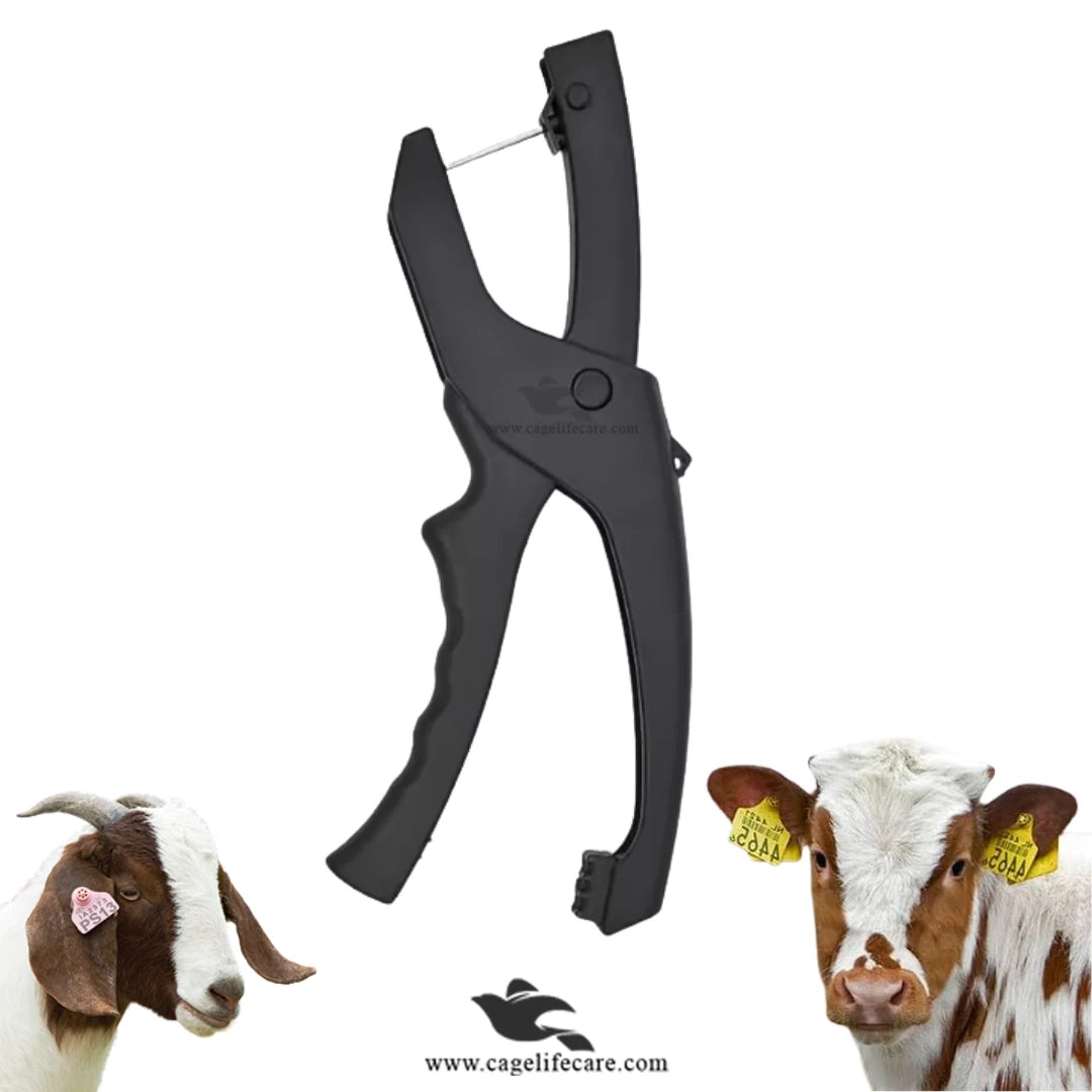 Ear Tag Applicator Plier for Livestock, Cattle, Buffalo, Sheep & Goats