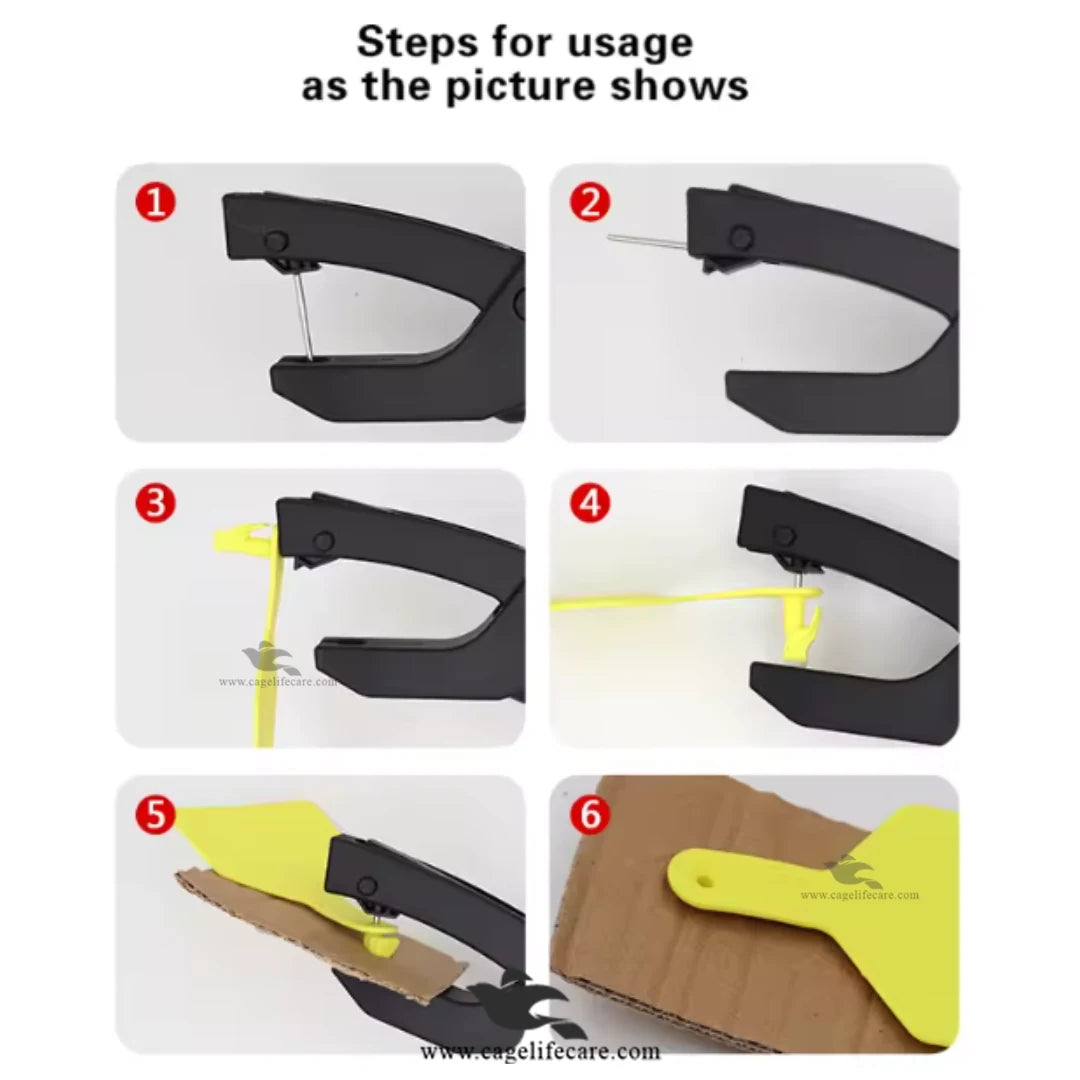 Ear Tag Applicator Plier for Livestock, Cattle, Buffalo, Sheep & Goats