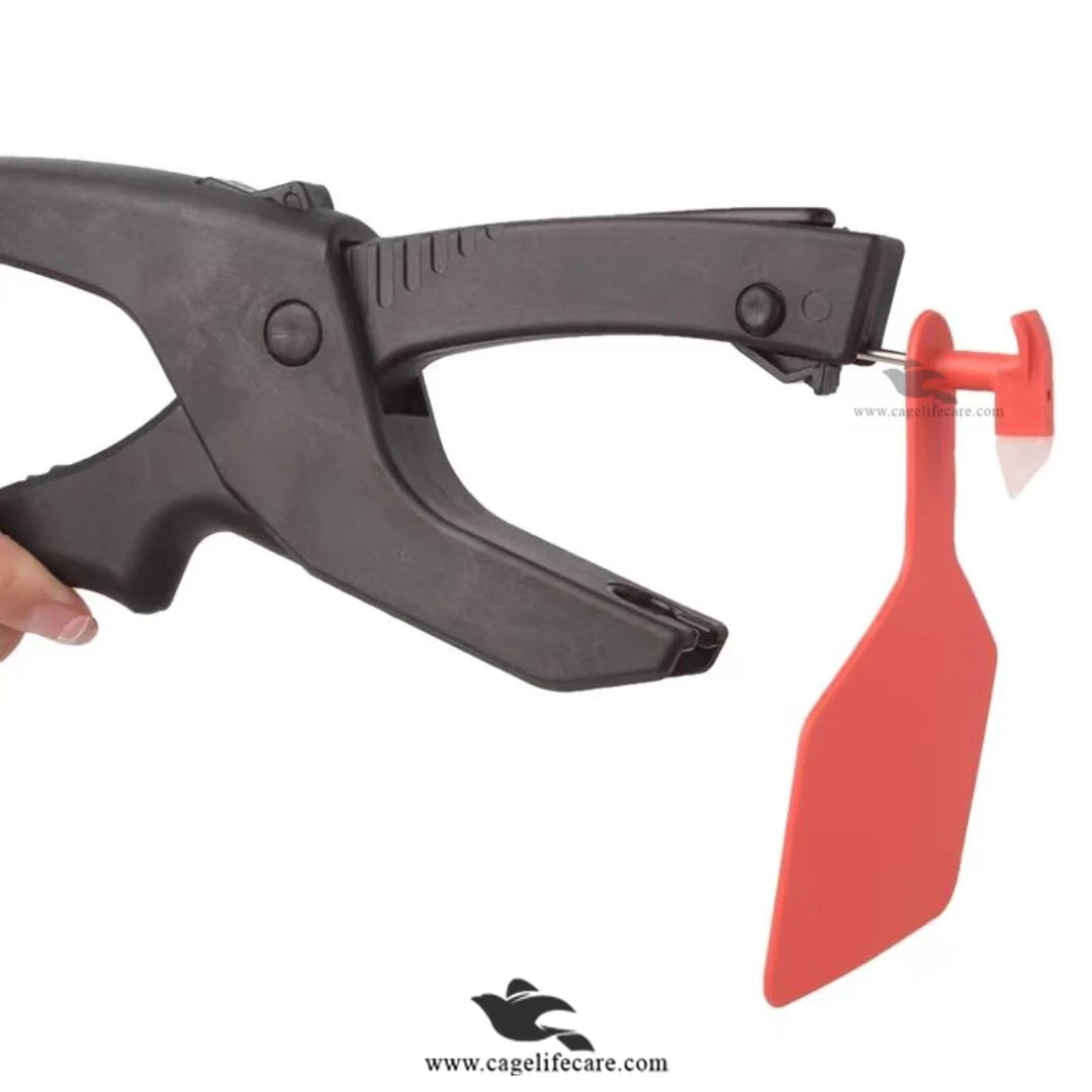 Ear Tag Applicator Plier for Livestock, Cattle, Buffalo, Sheep & Goats