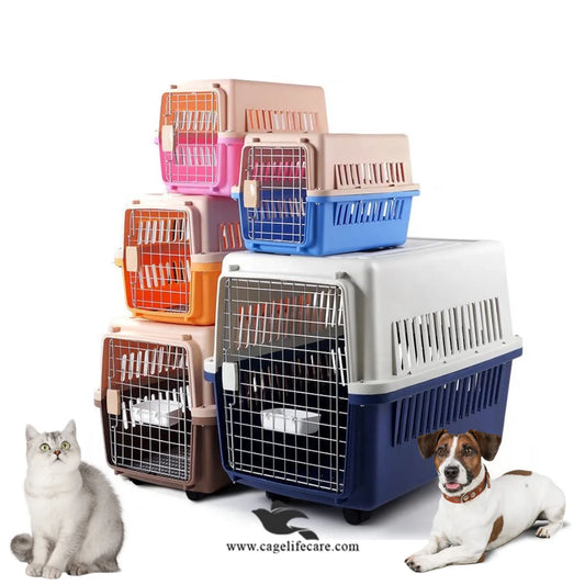 Imported Jet Box Airline-Approved Pet Carrier for Cats & Dogs