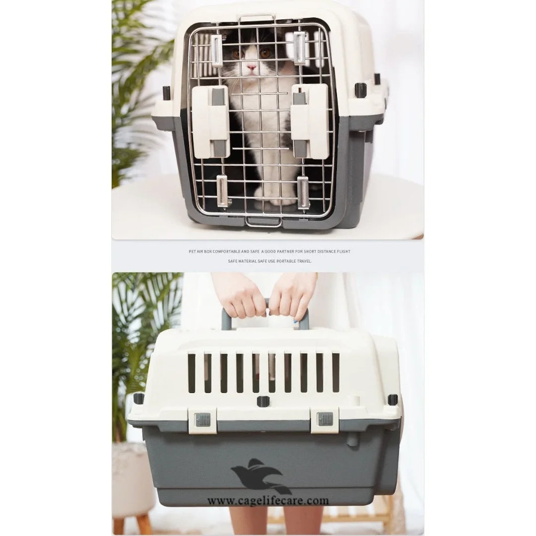Imported Jet Box Airline-Approved Pet Carrier for Cats & Dogs