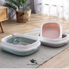 Large Cat Litter Tray with Lid & Scoop - Imported