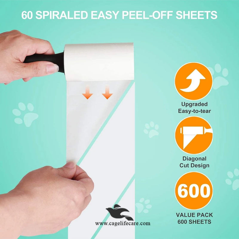 Imported Lint Roller – Reusable Pet Hair & Fur Remover