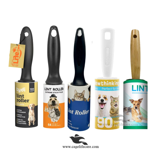 Imported lint roller for pet hair and fur removal