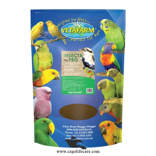 Insecta Pro – Fully Extruded Dietary Additive 10kg Bag and Loose Packing