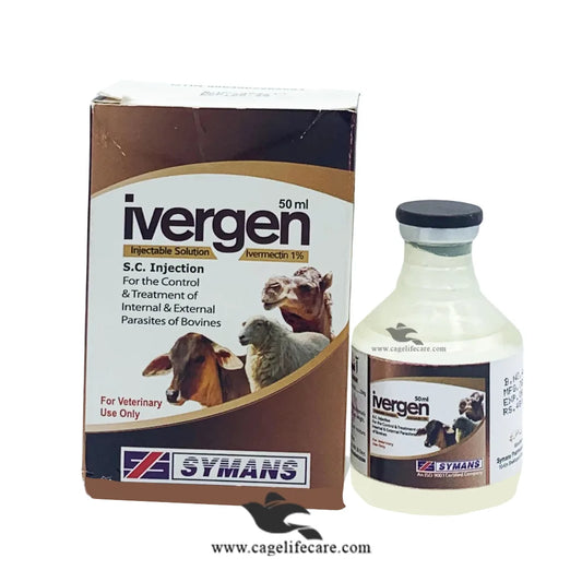 Ivergen Inj 1% – Powerful Injectable Solution for Parasite Control