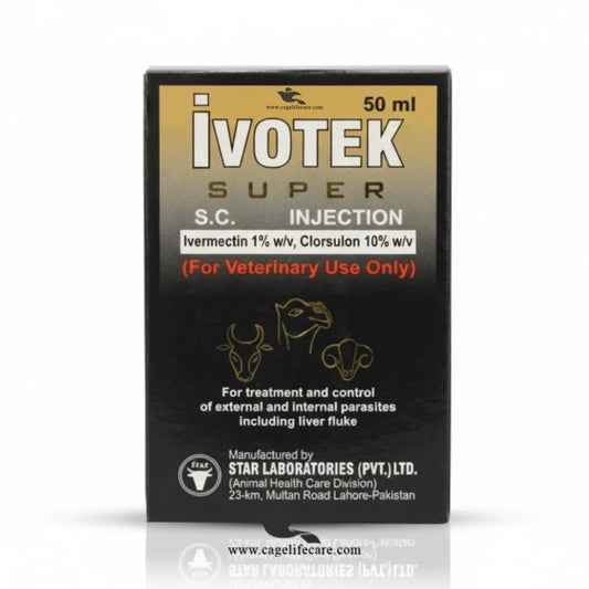 Ivotek Super Injection – Internal & External Parasite Control for Livestock