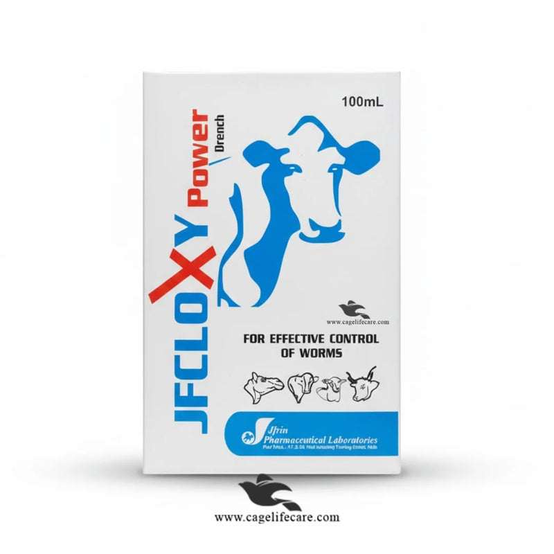JFCLOXY Power Drench – Broad Spectrum Dewormer for Cattle, Sheep & Goats