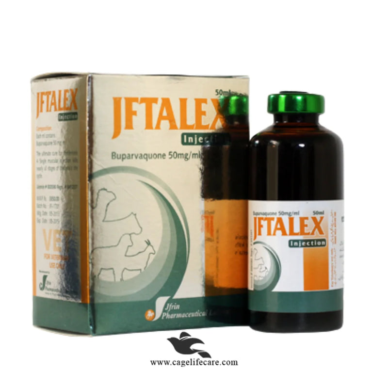 JFTALEX Injection – Buparvaquone 20% – Antiprotozoal Veterinary Medicine