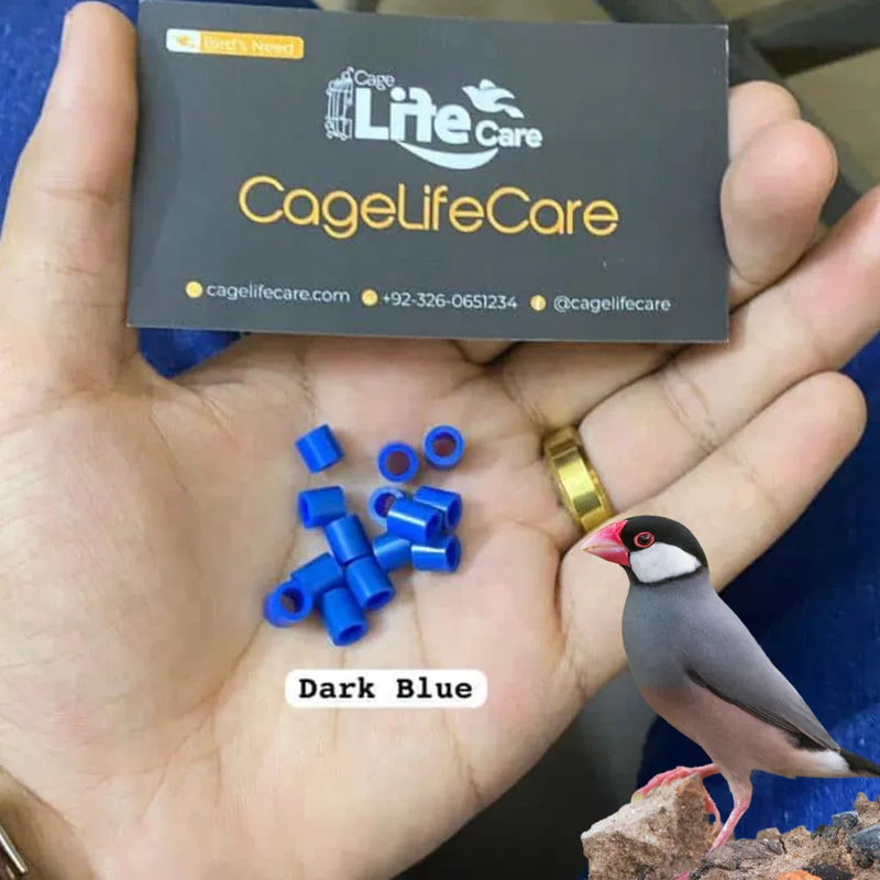 Java Sparrows Plastic Cut Rings – 3.5mm (Imported)