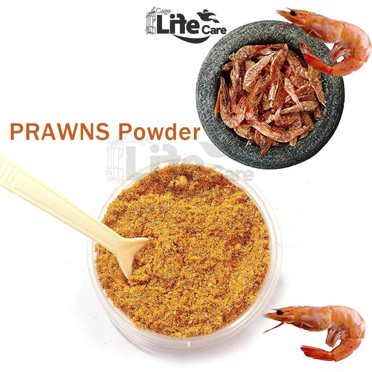 Jheenga  Prawn Powder – Organic & High-Protein Supplement for Birds
