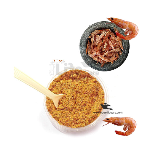 Jheenga / Prawn Powder – Organic & High-Protein Supplement for Birds