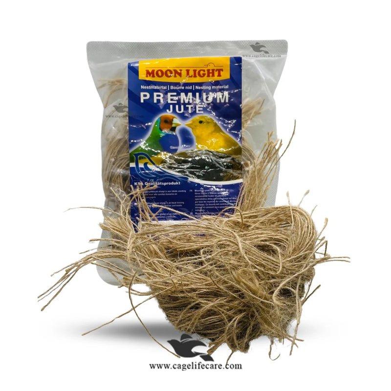 Jute Nesting Packets for Finches, Java & Canaries - Imported