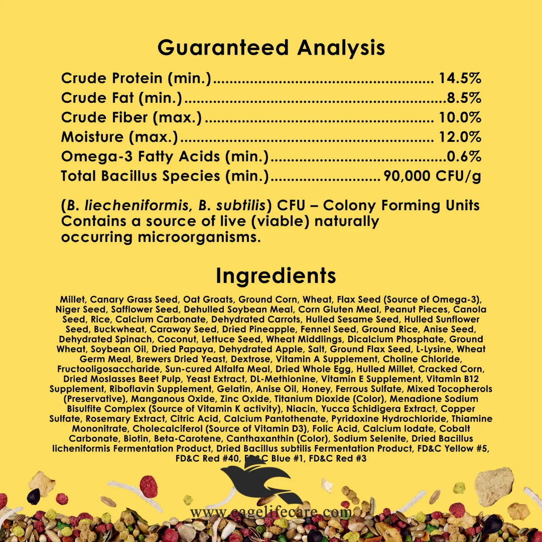 Kaytee Fiesta Parakeet Bird Food available at Cage Life Care Pakistan